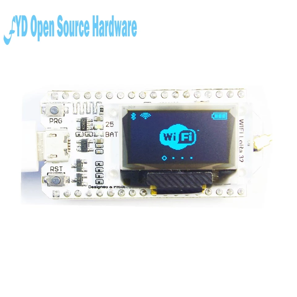 SX1278 868 915 МГц ESP32 0 96 дюймов синий oled дисплей Bluetooth WIFI Lora Kit 32 модуль Интернет плата