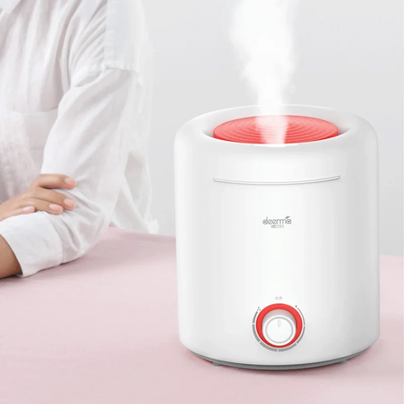 Xiaomi 2.5L увлажнитель воздуха вращающийся туман ручка серебряный Ион
