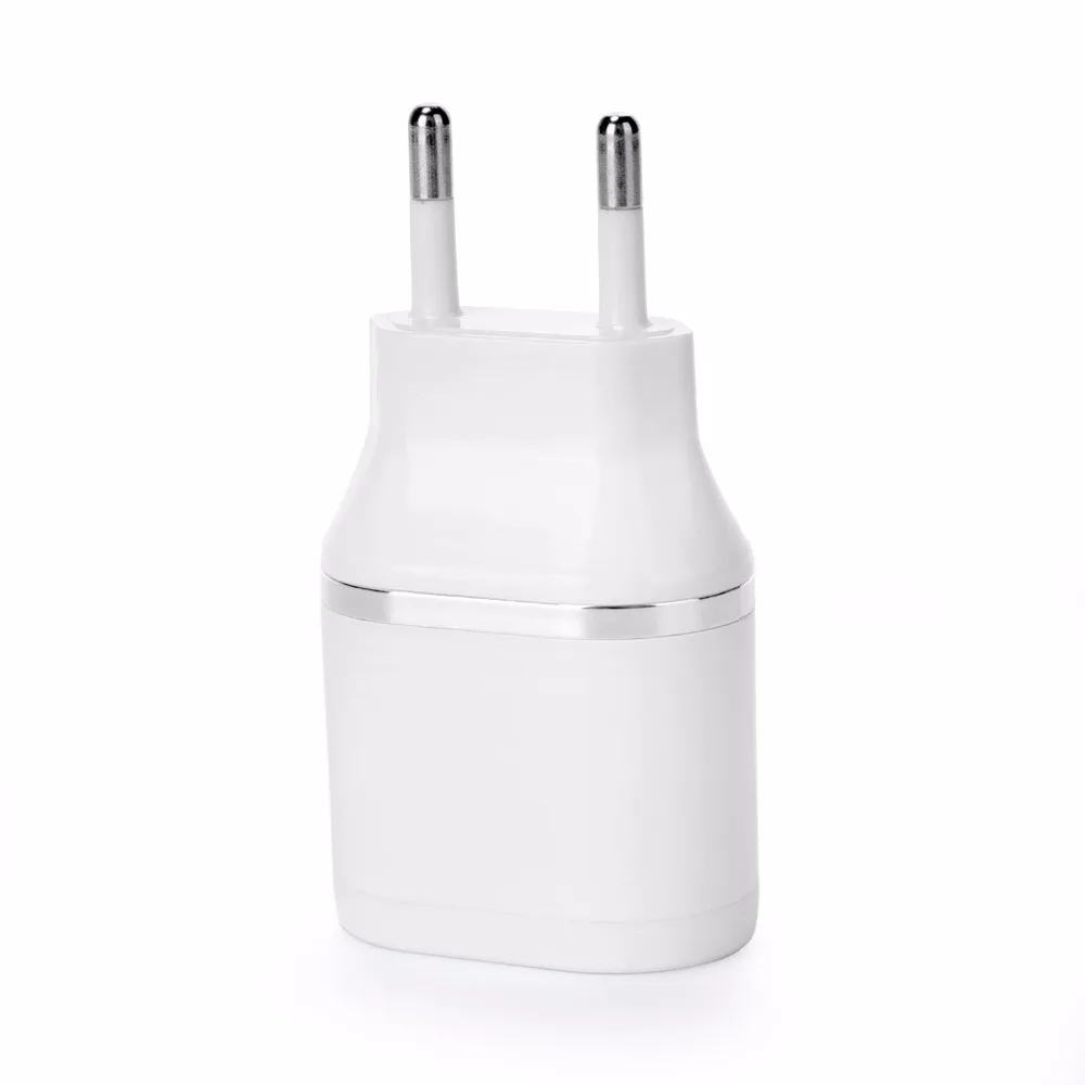 2 usb порта ЕС зарядное устройство + 1 м Micro кабель для передачи данных samsung galaxy S4 S6 Edge