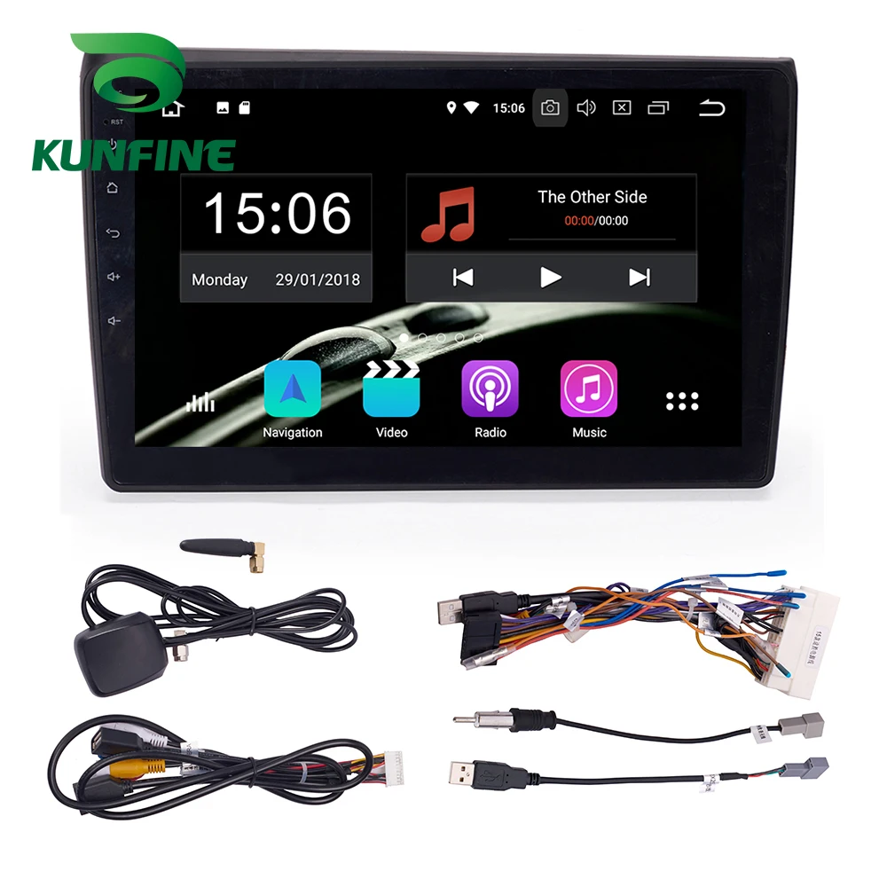 Android 9 0 Ram 4G Rom 64G PX6 Cortex A72 автомобильный DVD GPS мультимедийный плеер стерео для Hyundai