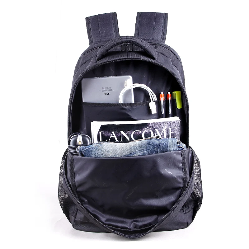 Kingsons брендовый рюкзак для ноутбука черный мужской женская классическая сумка