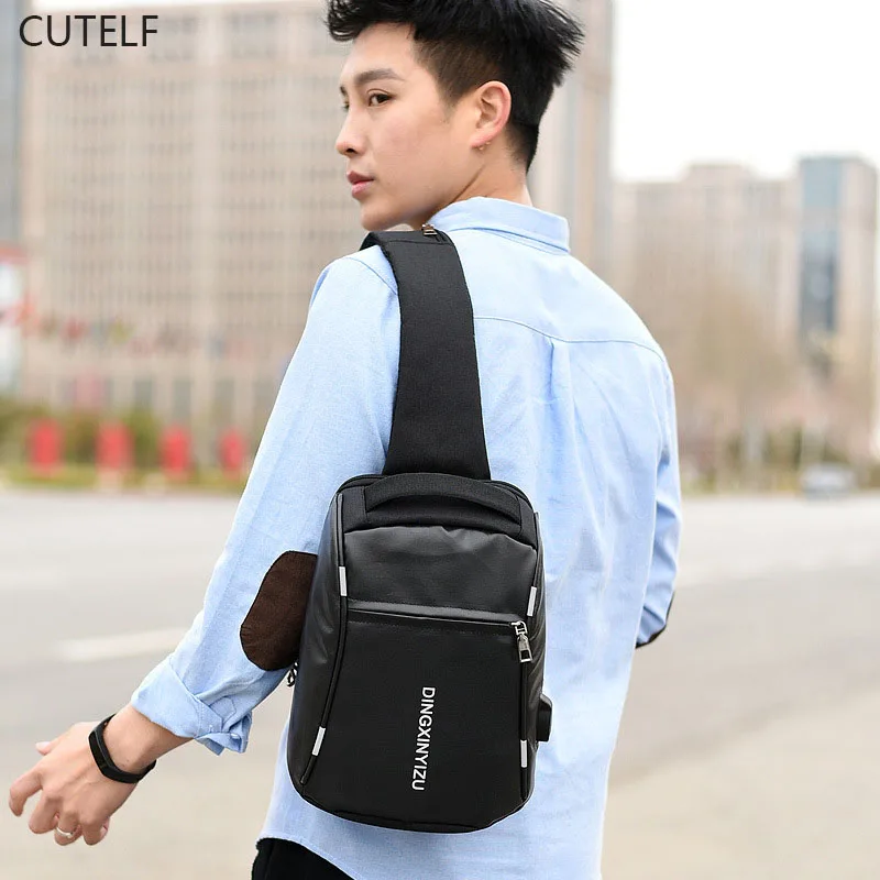 Mochila hombre masculina 2019 мужская сумка через плечо кожаный водонепроницаемый рюкзак для
