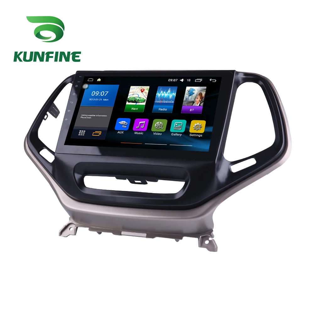 Автомобильный стерео для Jeep Cherokee2015 2019Octa Core 1024*600 Android 10 0 автомобильный DVD GPS