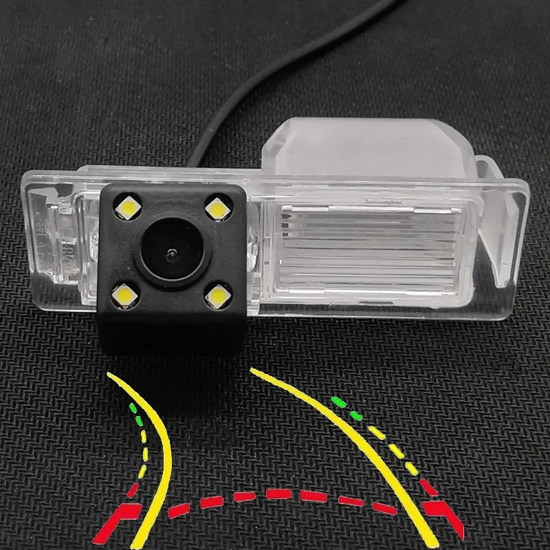 

170D Intelligent Dynamic Trajectory Tracks Car Rear View Parking Backup Camera For Chevrolet Lova RV Trax Aveo Malibu Cruze