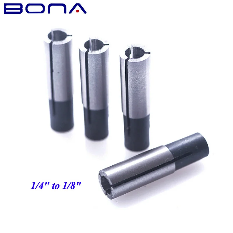 

6.35mm 1/4" to 3.175mm 1/8" Engraving Bit CNC Router Tools Bits 5 pcs/lot High Precision Power Collet Chuck Adapter