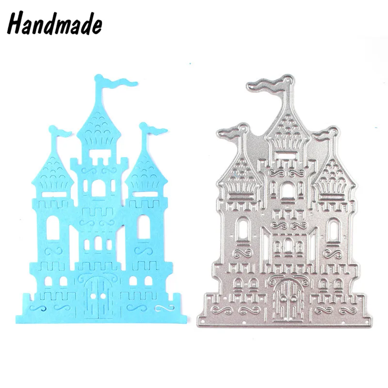 Замок дизайн металла стали высечки штампы трафареты скрапбукинга Papar карты