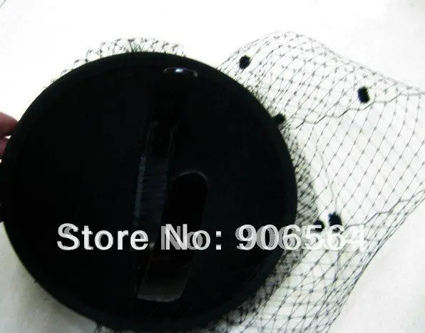 

Felt Base Veils Fascinator Hats Black Feather Color Derby Millinery Hats For Women Wedding Whole Sale The Fashion High Quality