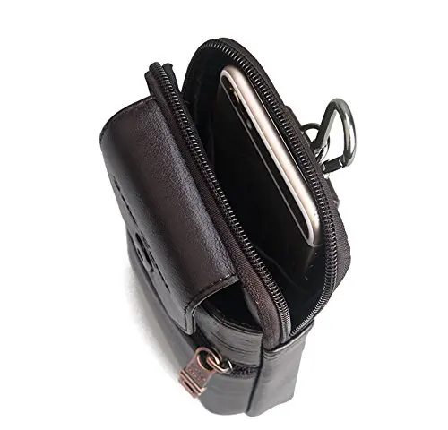 Новые туфли из натуральной кожи с зажимом для крепления на поясной ремень чехол