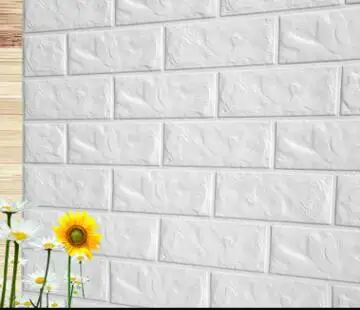 ПЭ с глубоким тиснением пена натуральные настенные наклейки узоры 3D обои сделай