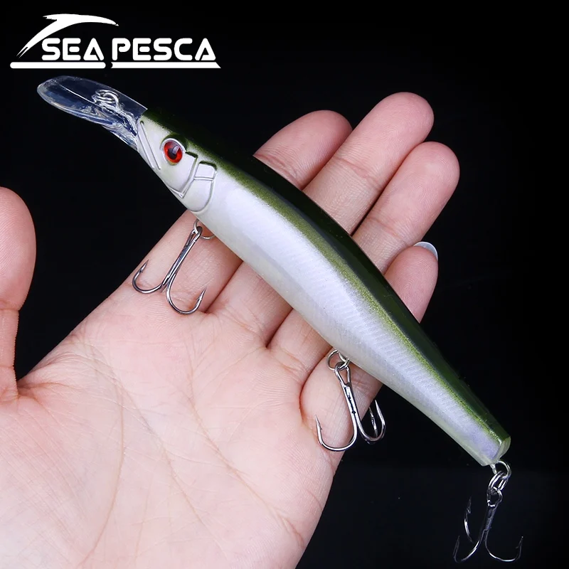 Блесна seapesca рыболовная приманка 135 мм 18 г искусственная жесткая воблеры