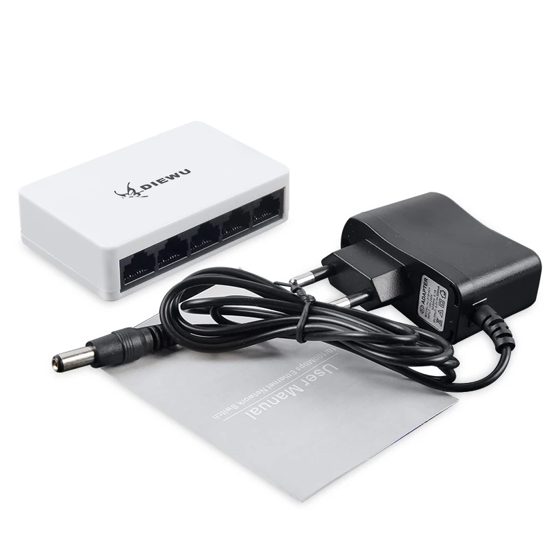 Сетевой коммутатор 5 портов 10/100 Мбит/с|switch port|network switchlan hub |