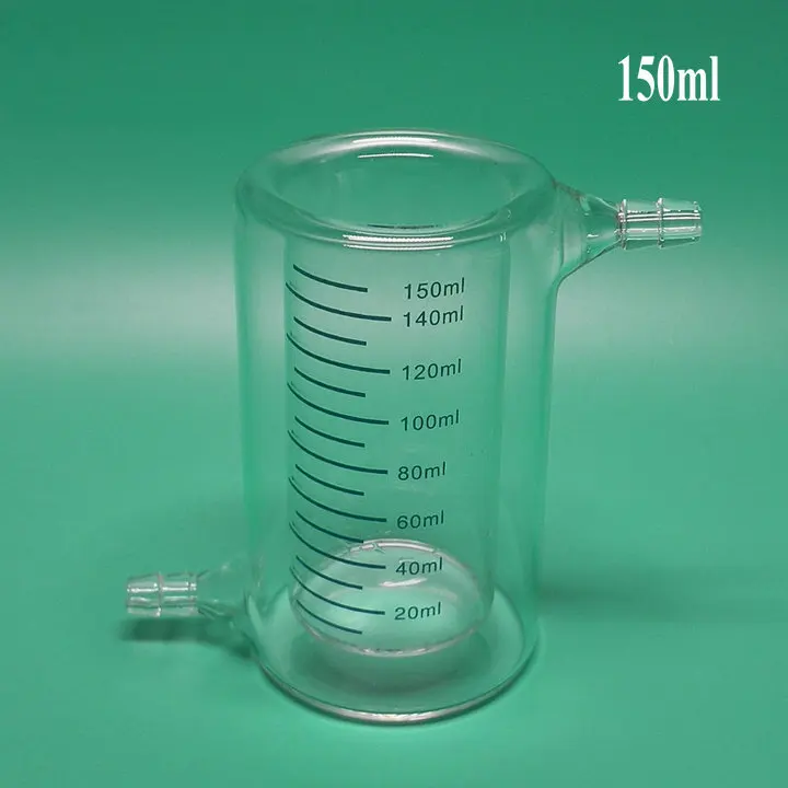 Двухслойный стакан для лабораторных исследований 1 шт./лот 50 мл 2000 мл|glass