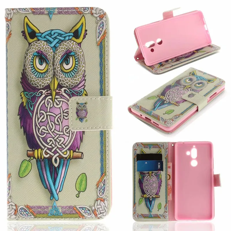 Чехол книжка с подставкой для Nokia 7 Plus кожаные чехлы телефонов сексуальные