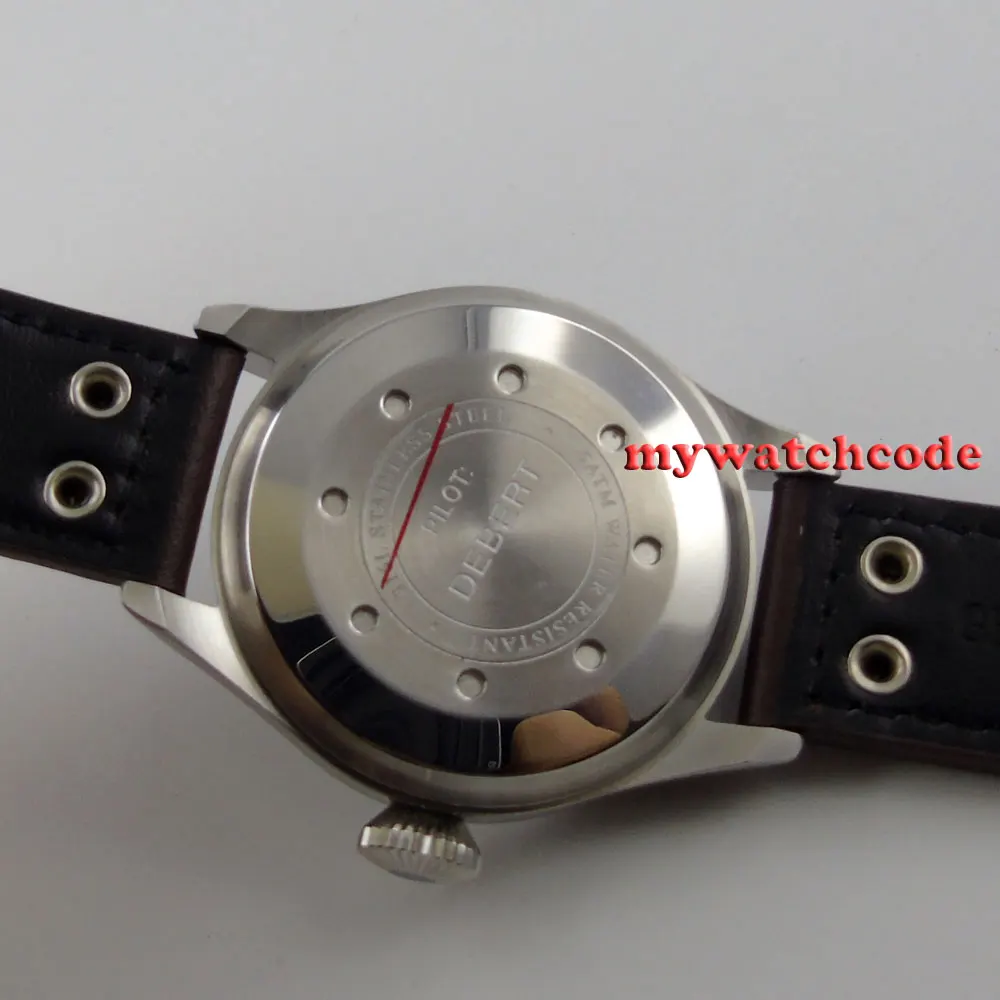 Автоматические Мужские и женские часы с сапфировым стеклом циферблатом 42 мм 14|glass