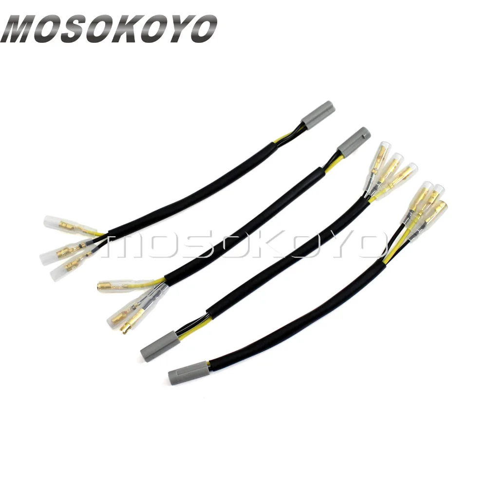 4 шт. разъемы для сигнала поворота мотоцикла Yamaha YZF R6 R6S R1 FZ6R FZ6 FZ 09 2002 2014| |