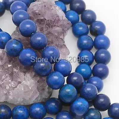 Бесплатная доставка 50 шт./лот 8 мм круглая свободная бусина из натурального камня