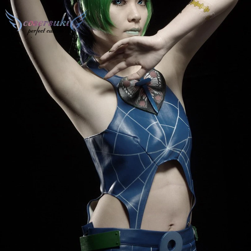 JOJO'S Необычные Приключения Jolyne Kujo косплей карнавал костюм Хэллоуин Рождественский Костюм