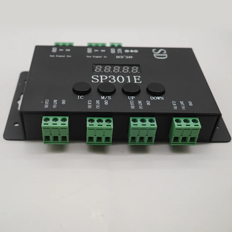 SP301E Syn сигнала программируемый светодиодный пиксельный контроллер для WS2811 WS2813