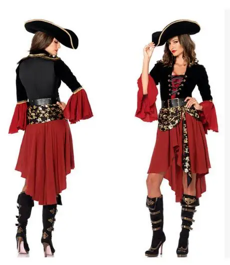 Костюм на Хэллоуин для женщин и взрослых пиратские костюмы одежда рыцаря девочек