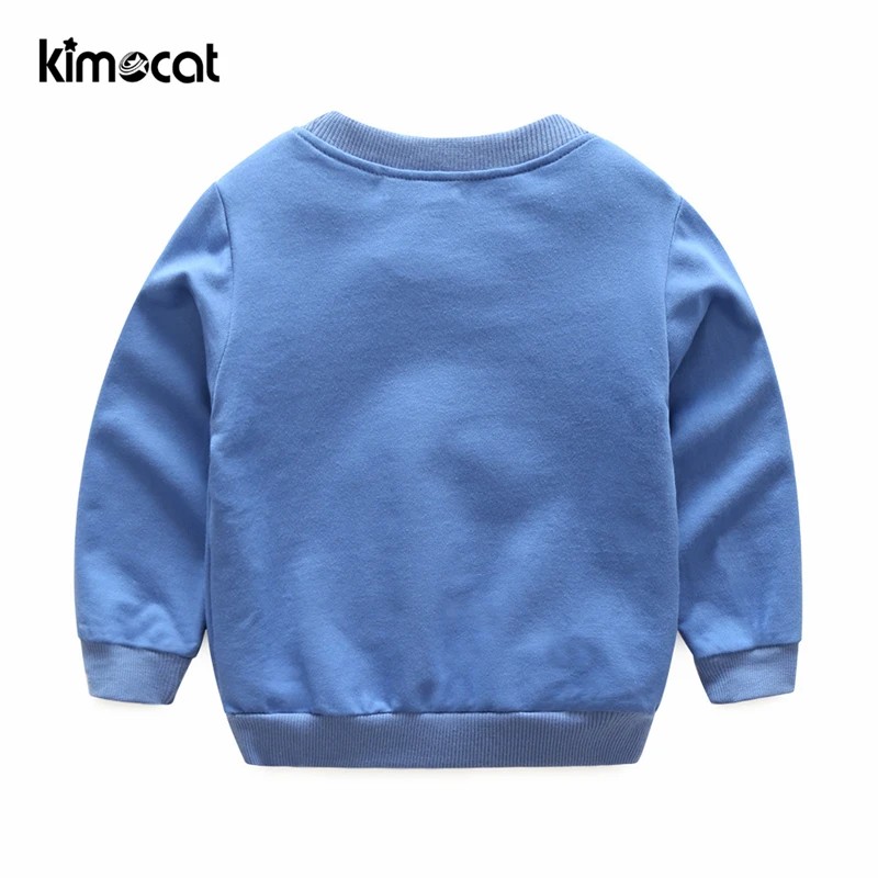 Kimocat Long Sleeve Autumn Winter Boys Clothing Set Warm Cotton Baby Clothes Cartoon Printing Cute Dinosaur |