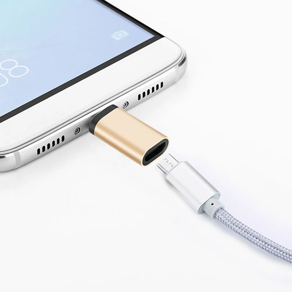 Переходник с разъемом Type C Male Micro USB для Xiaomi HuaWei P9 Letv UY8|Переходники и адаптеры| |