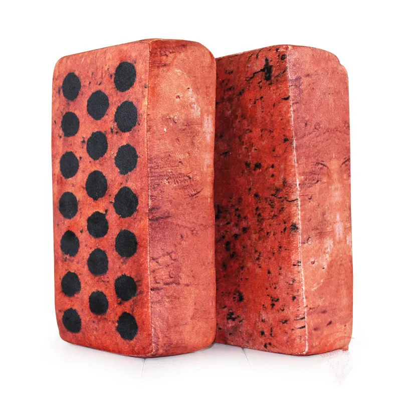 1 шт. трогательная плюшевая имитация плитки офисная Подушка для сна ложка