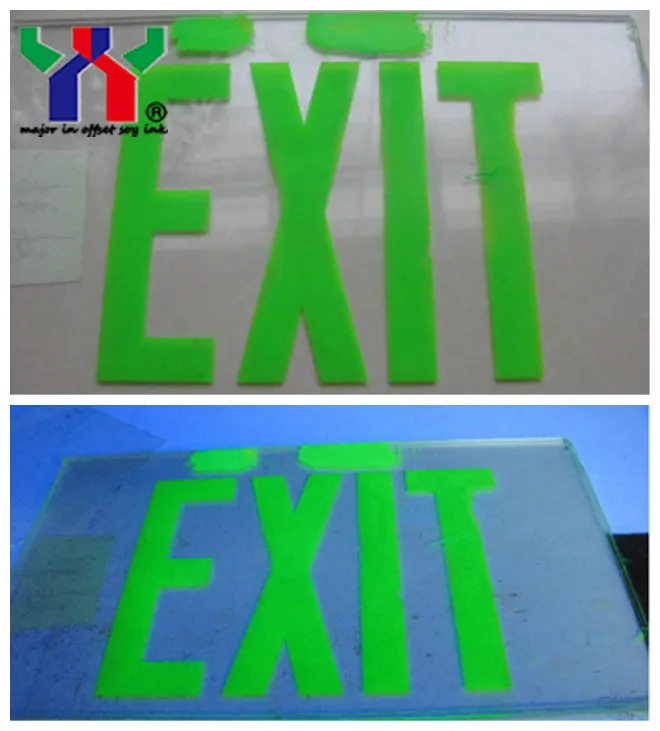 YY Offset Prinitng Fluorescent Ink Pantone 801 C - 807 1KG/CAN | Cartridge Chip