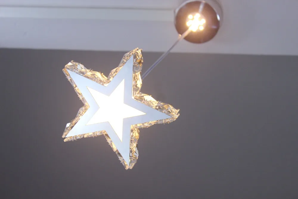 Потолочная люстра с кристаллами для гостиной|Люстры| |