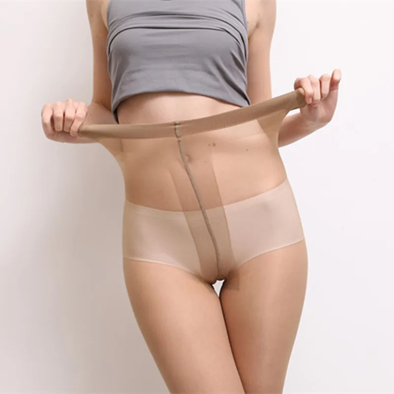 6 PCS Women 20 Den Silky Sheer To Waist Control Top Reinforced Crotch Tights Sheer Lady's Classical 20D T Crotch Pantyhose 81
