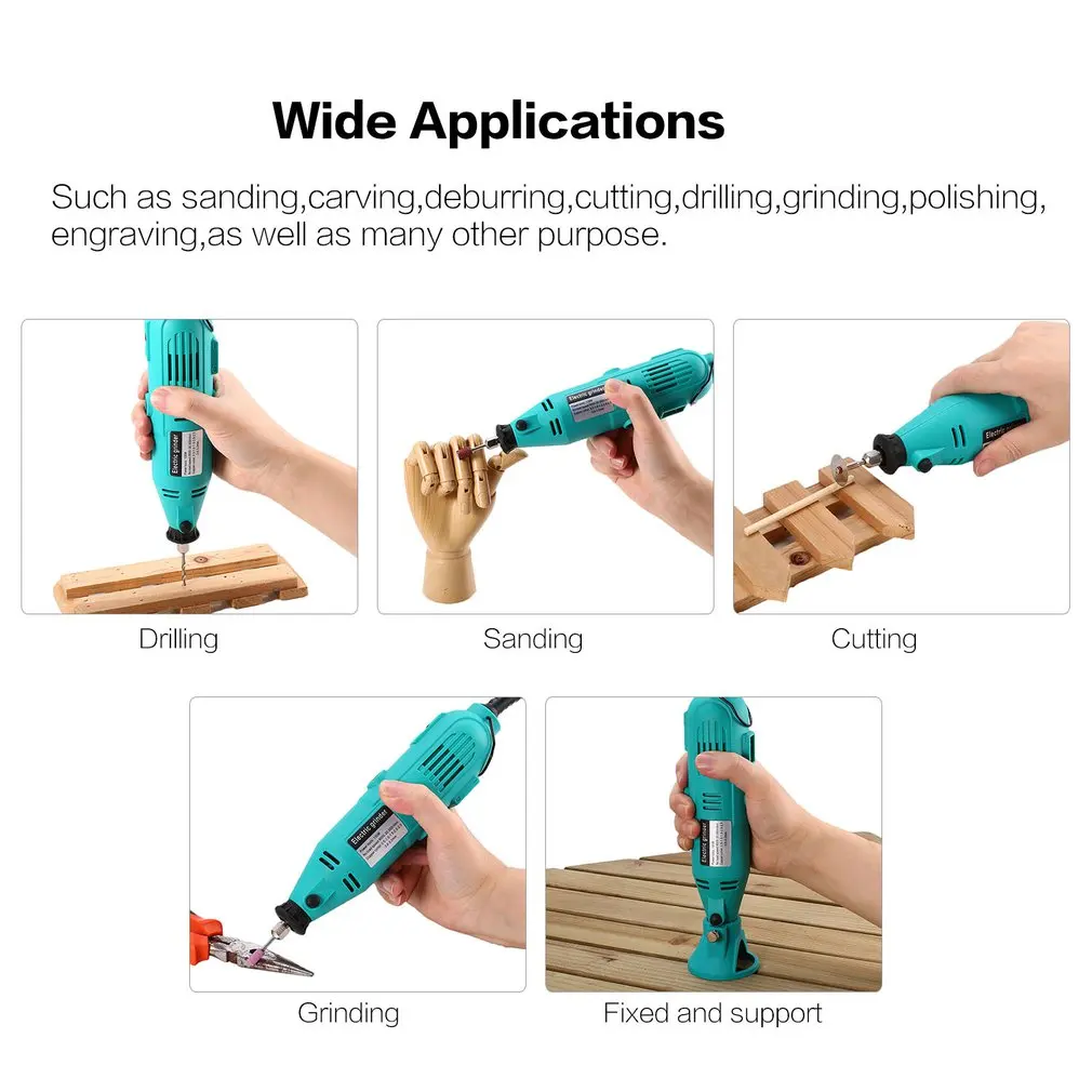 252PCS Engraving Pen Electric Drill Kits Rotary Tool Grinder Variable Speed Grinding Machine | Инструменты