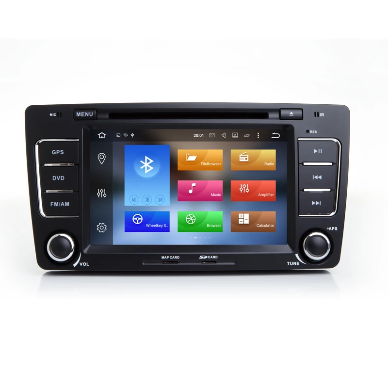 7 &quotHD IPS Android 10 4G 64G 2din HD Автомобильный dvd-плеер с экраном gps для Skoda Octavia A5 Yeti Fabia 2008-2013