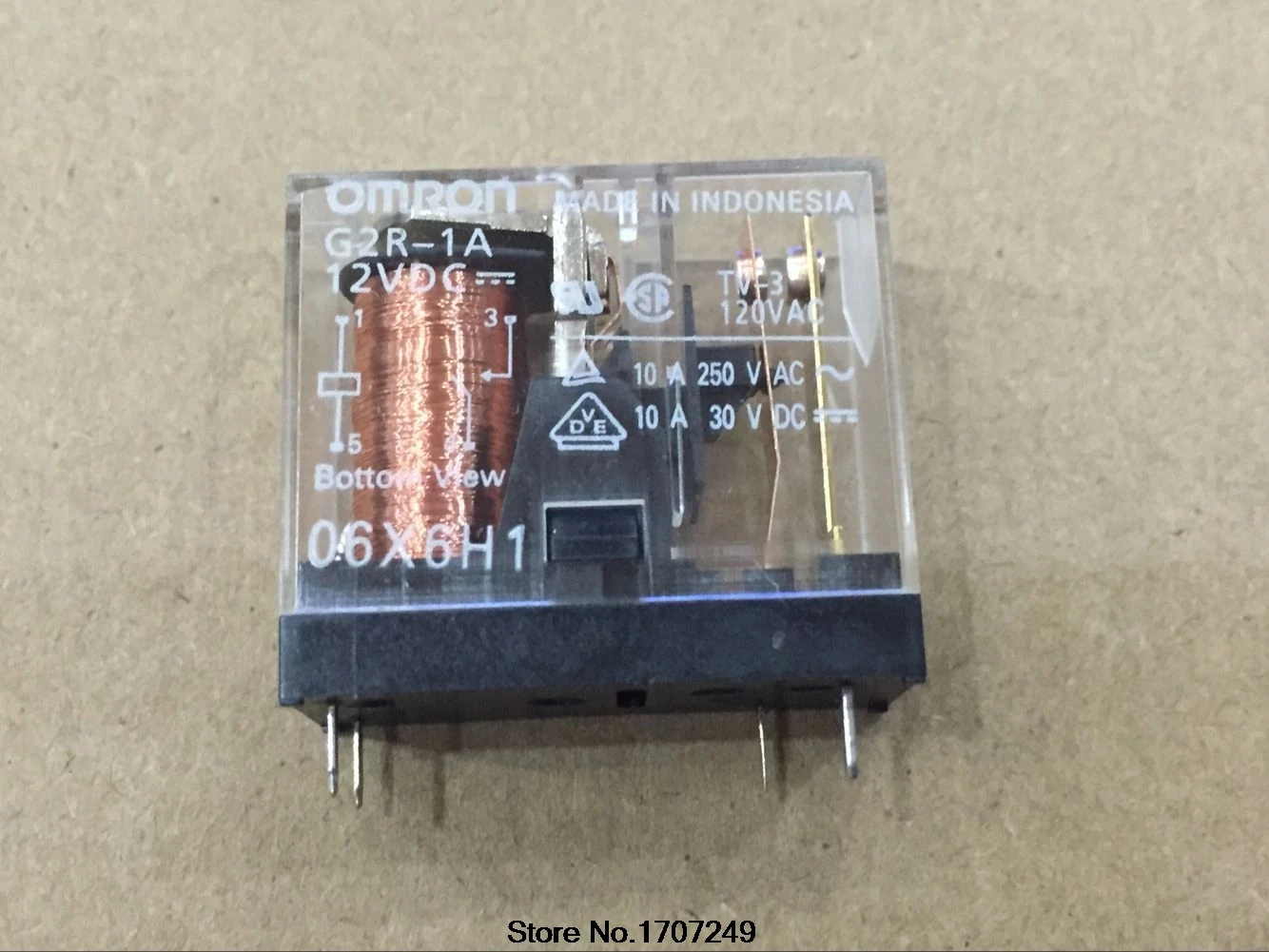 

Free Shipping 5PCS new original Omron power Relay G2R-1A-12VDC G2R-1A-DC12V G2R-1A 12VDC 4pin/10A