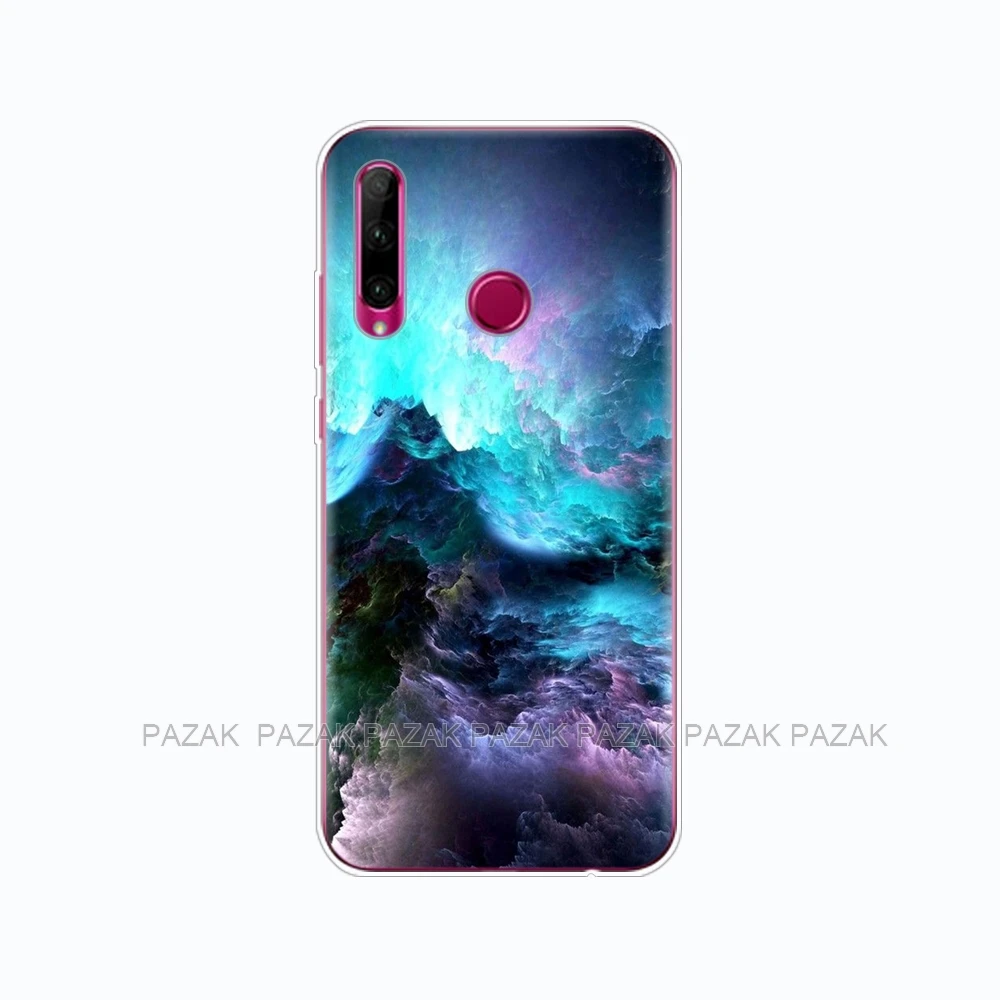 Чехол для Honor 10i, чехол HRY-LX1T, силиконовая задняя крышка из ТПУ для Honor 10i Honor10i 10 i, 6,21 дюймов, чехол с принтом, чехлы
