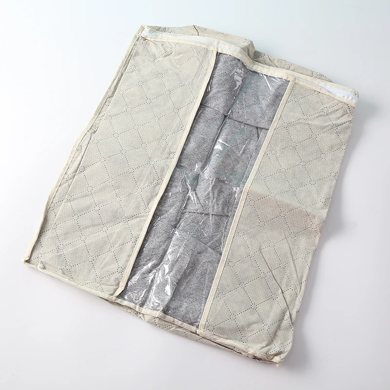 Сумка для хранения одежды Нетканая Портативный Организатор 25*22*1 см складной шкаф