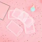 2 шт. прозрачный ПВХ держатель для карт автобусная карта Визитная карточка чехол для хранения банковских карт защитный чехол школьные офисные принадлежности