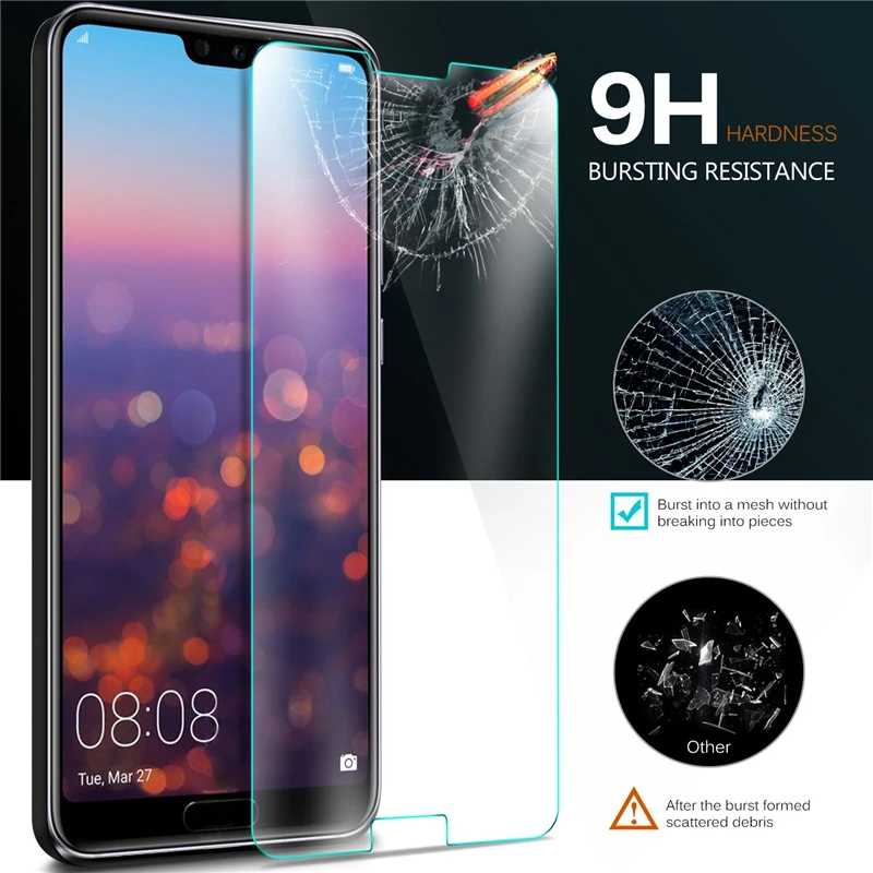 Закаленное стекло 3 шт./лот для Huawei P30 P20 Pro P10 Plus P9 P8 Lite 2017 2015 Взрывозащищенная