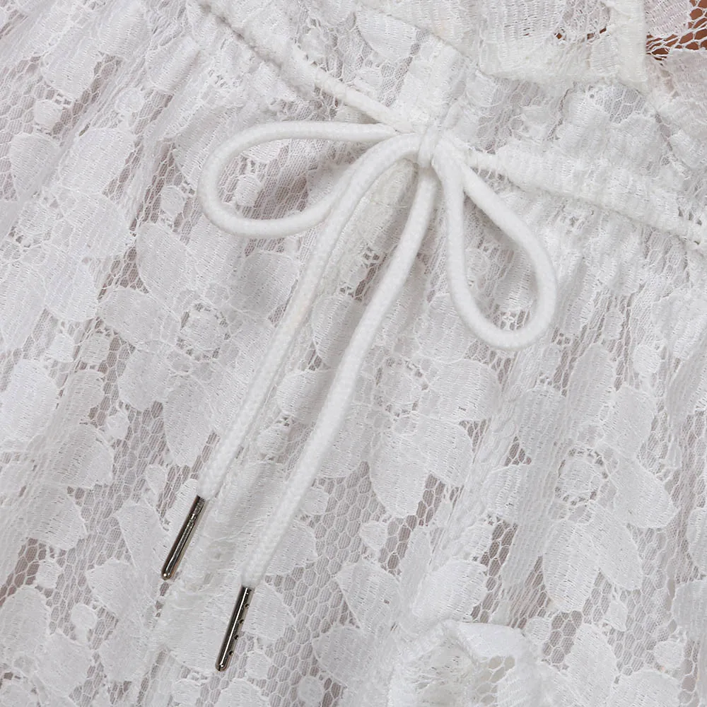 Бесплатная страусиный 2018 роскошный женский кружевной праздничный мини костюм