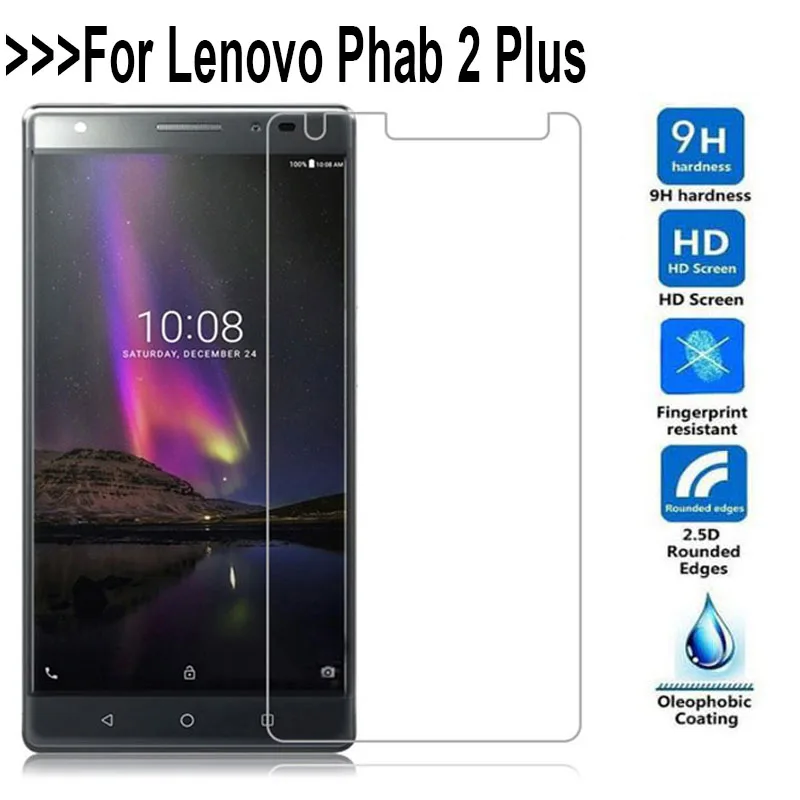 2.5D Закаленное стекло для lenovo Phab 2 Защитная пленка экрана Plus 9 H защитное | Мобильные