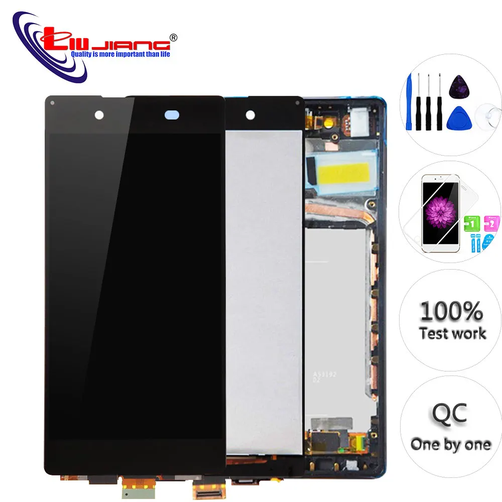 Новый ЖК дисплей для SONY Z3 Plus Z4 E6553 E6533 E5663 экран дигитайзер сенсорный в сборе