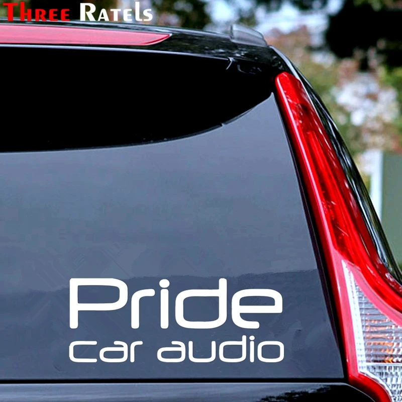 Three Ratels TZ-1049 9.6*24.5см 1-4шт прикольные виниловые наклейки на авто pride car audio наклейки на машину наклейка для авто