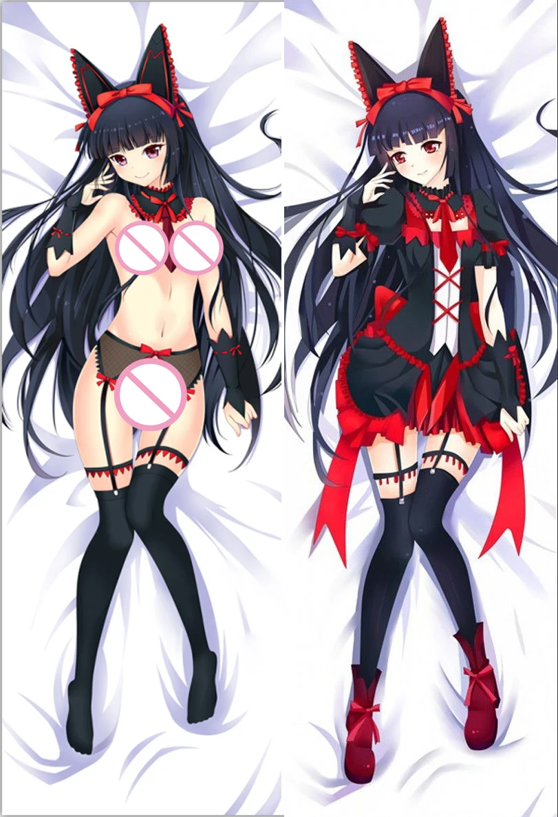 2018 декабрь японское аниме ворота Jieitai Kanochi Rory Mercury Dakimakura декоративная подушка