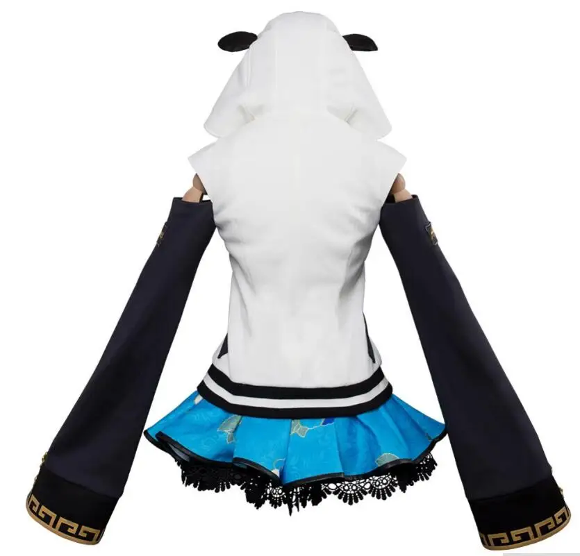Костюм для косплея Aqours Tsushima Yoshiko Yohane костюм Чонсам девочек карнавальные костюмы