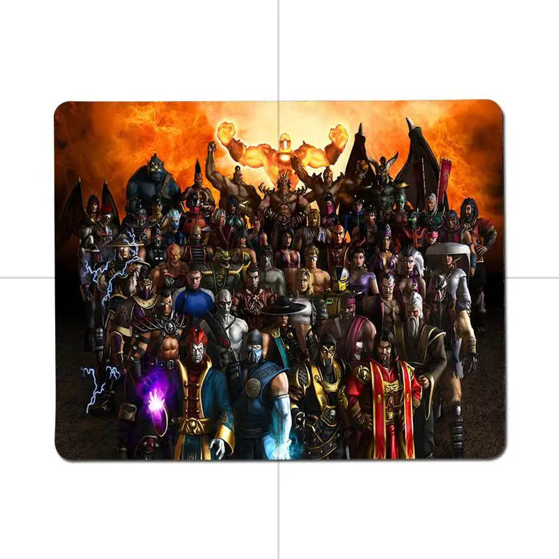 MaiYaCa Подарочный коврик для мальчиков с логотипом mortal kombat уникальный Настольный