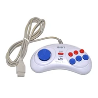 50pcs for sega genesis controller 16 bit gamepad handle for md bring turbo and slow function game accessories