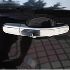 Carmilla, наклейка на дверную ручку из нержавеющей стали, Внешнее украшение, хромированная накладка на дверную ручку для Ford Focus 2 3 4 Kuga