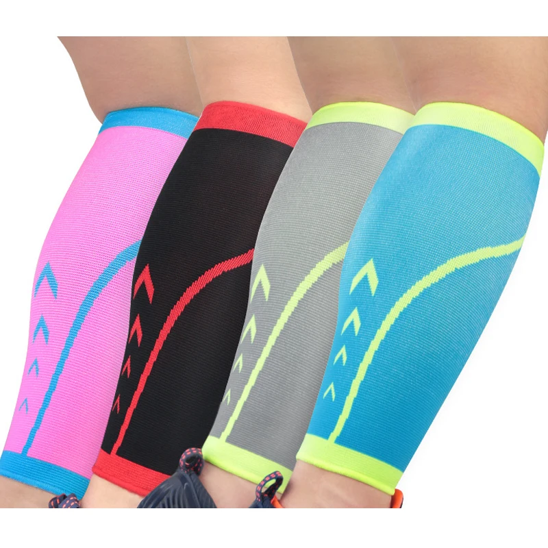 1 шт. Спортивная безопасность футбол баскетбол рукав для ног занятий спортом на