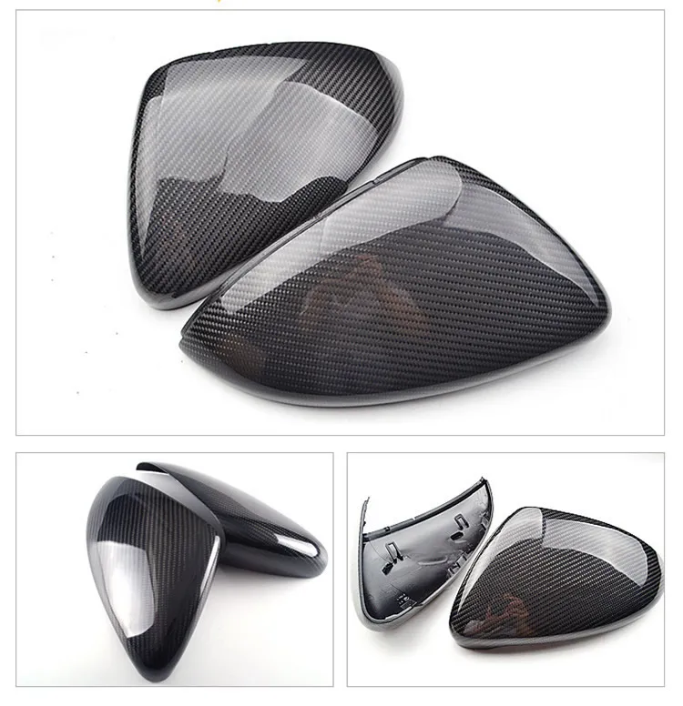 Пара боковых зеркал для VW Golf GTI 6 7 MK6 MK7 R колпачки из углеродного волокна 5 Jetta Scirocco