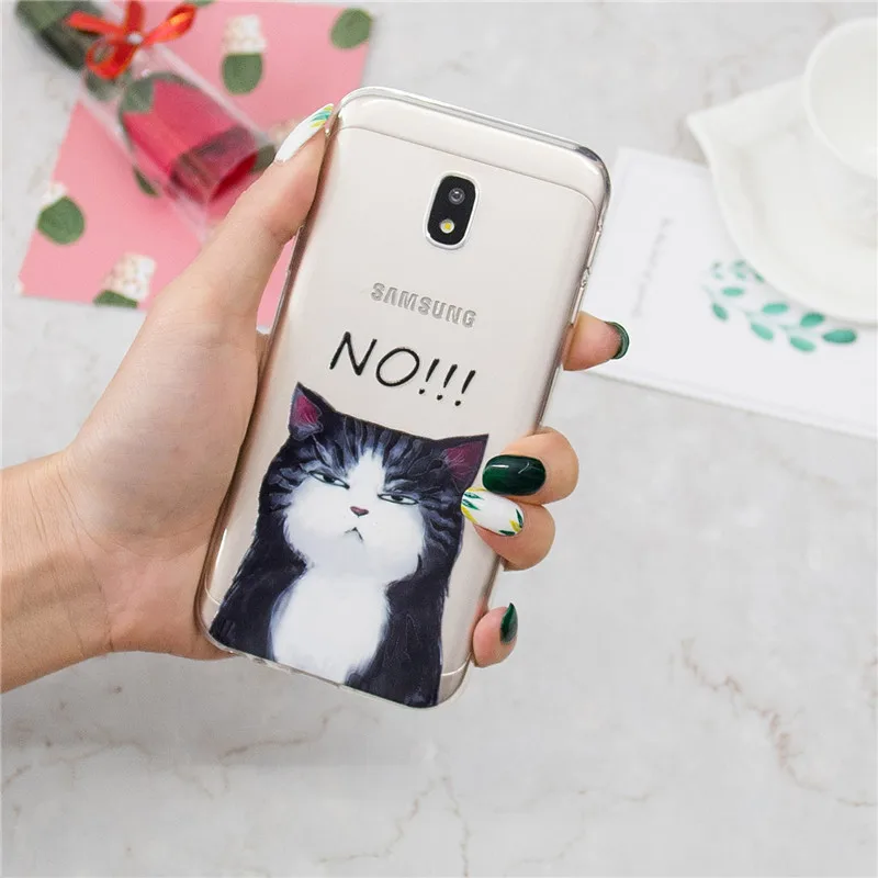 Wekays для Samsung J3 J5 J7 Pro мультяшный Единорог силиконовый чехол Galaxy 2017 J330 J530 J730 Обложка