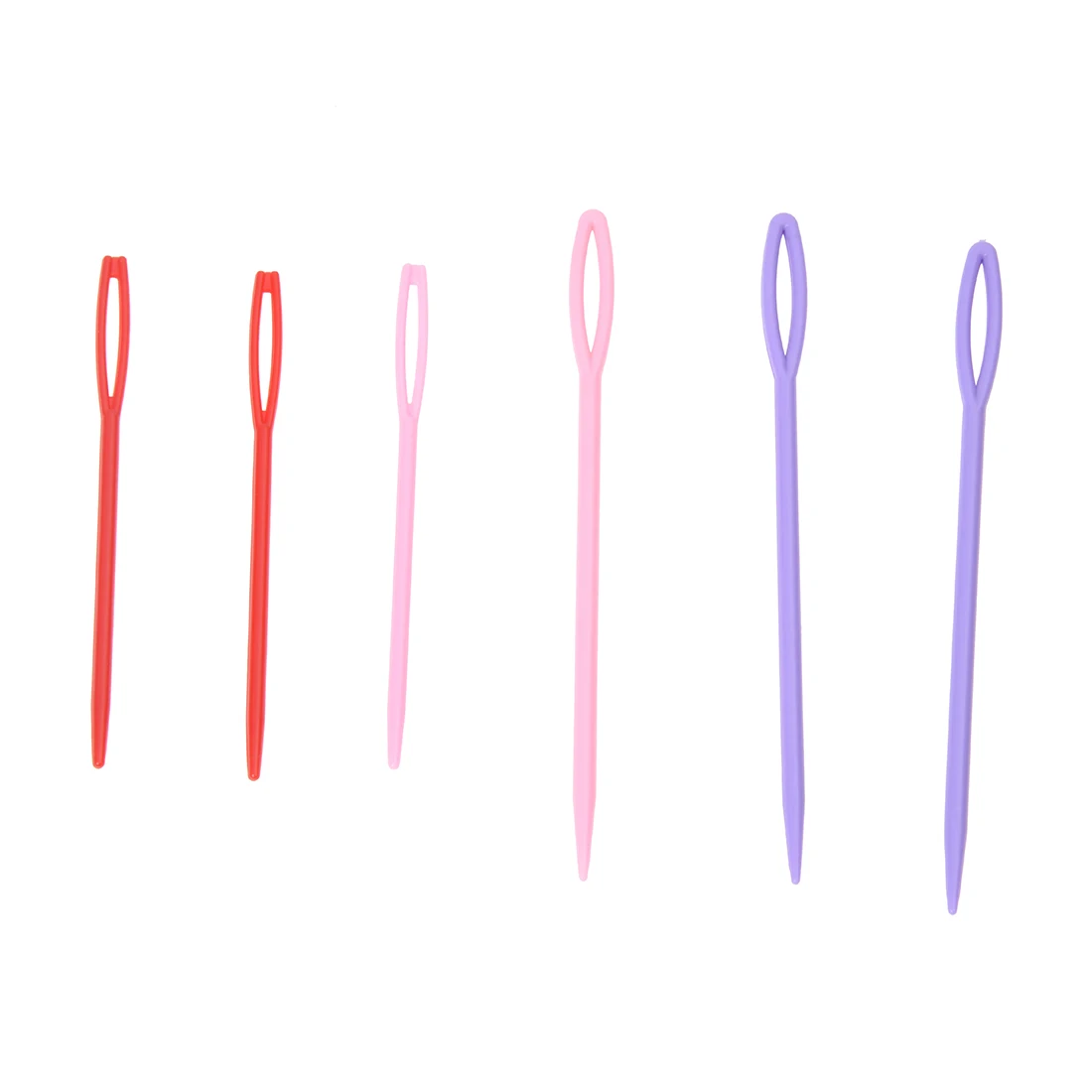 6x2 размера материал нарезной пластиковой игла для плетения|needle|needle thread |
