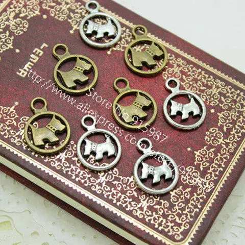 

Милый Колокольчик 50 шт. Модные Ювелирные изделия Подвески Два цвета металлический сплав 15*21 мм милая собака фото фурнитура diy 3C457